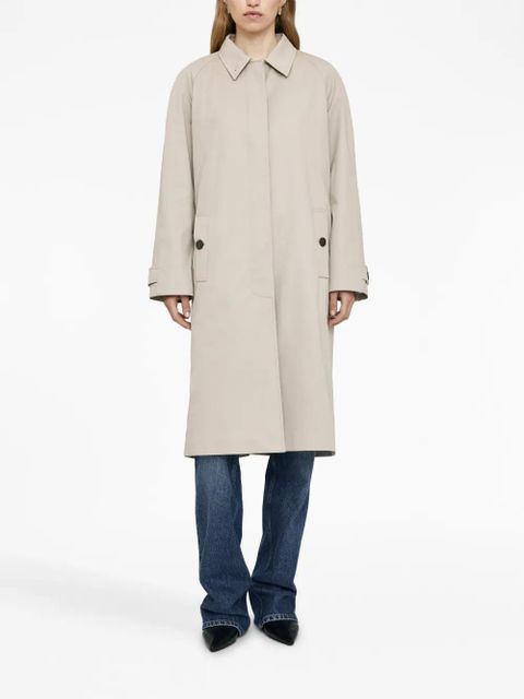 ANINE BING Randy cotton trench coat - Neutrals - zdjęcie produktu nr 2