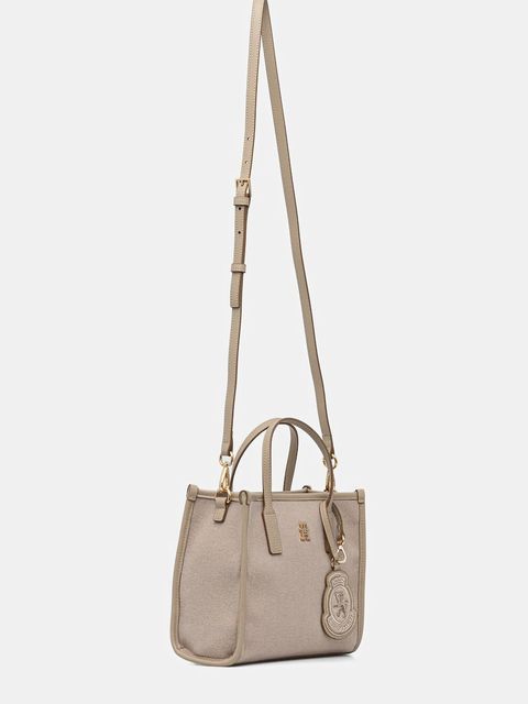 Tommy Hilfiger torebka kolor beżowy AW0AW17852 - zdjęcie produktu nr 2