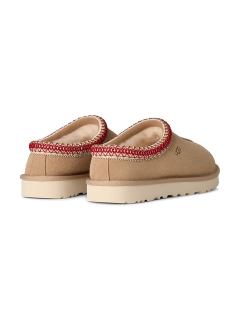 UGG kapcie zamszowe Tasman II kolor beżowy 1174470.SDDR