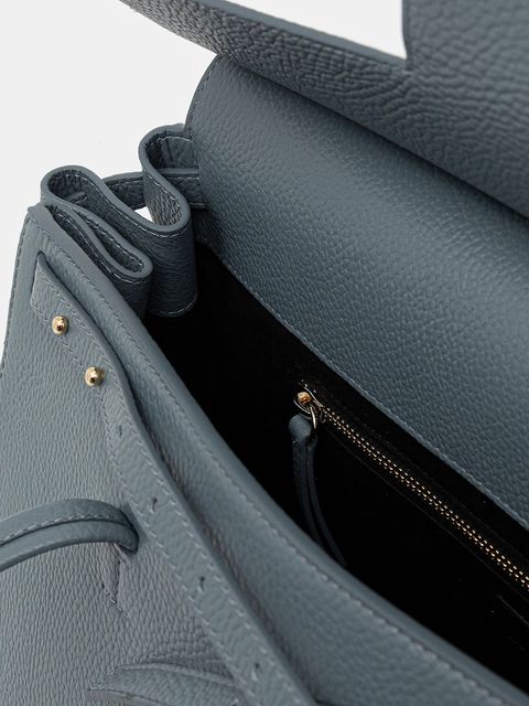 Liviana Conti torebka skórzana kolor niebieski A5WA52