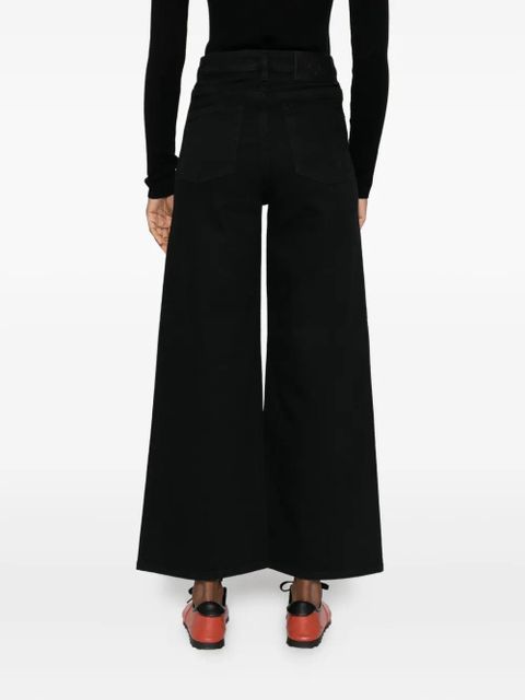 Maje flap-pocket jeans - Black