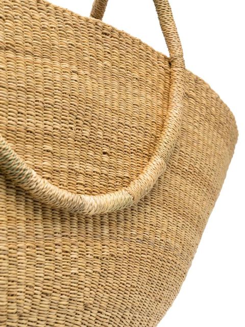 Muun interwoven-design tote bag - Neutrals