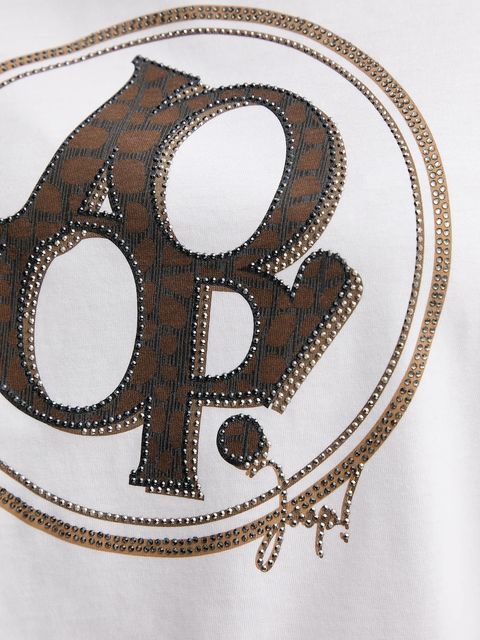 Joop! t-shirt bawełniany damski kolor biały 30046236 - zdjęcie produktu nr 2