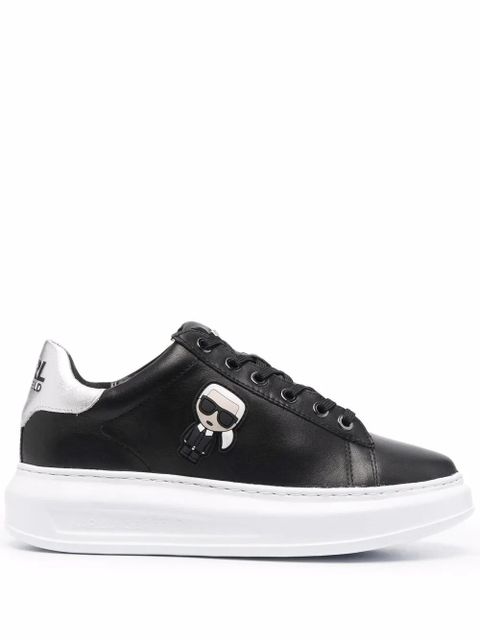 Karl Lagerfeld K/Ikonic flatform sneakers - Black - zdjęcie produktu nr 1