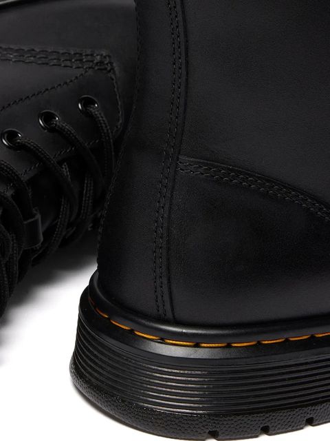 Dr. Martens buty Brookline Chukka kolor czarny na płaskim obcasie DM41550001