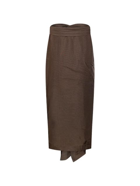 Róhe strapless top - Brown - zdjęcie produktu nr 1