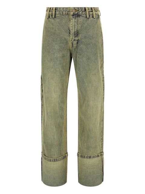 ENTIRE STUDIOS Cuff jeans - Yellow - zdjęcie produktu nr 1