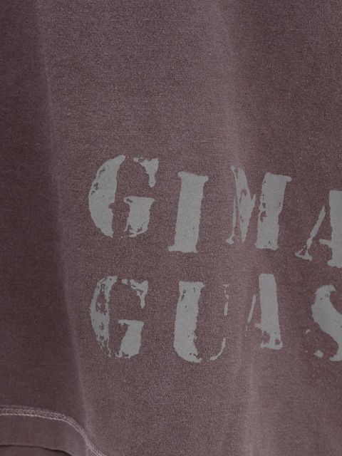 Gimaguas logo-print T-shirt - Brown
