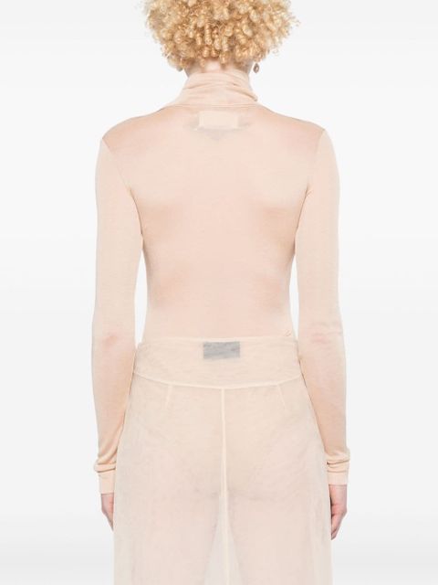 Maison Margiela four stitch-logo bodysuit - Neutrals