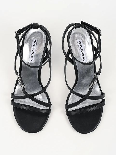 Karl Lagerfeld sandały skórzane Sarabande