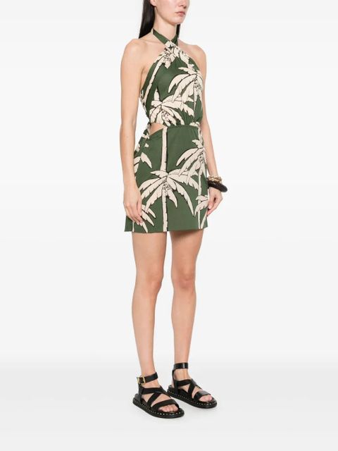 Johanna Ortiz Heart Pirate mini dress - Green