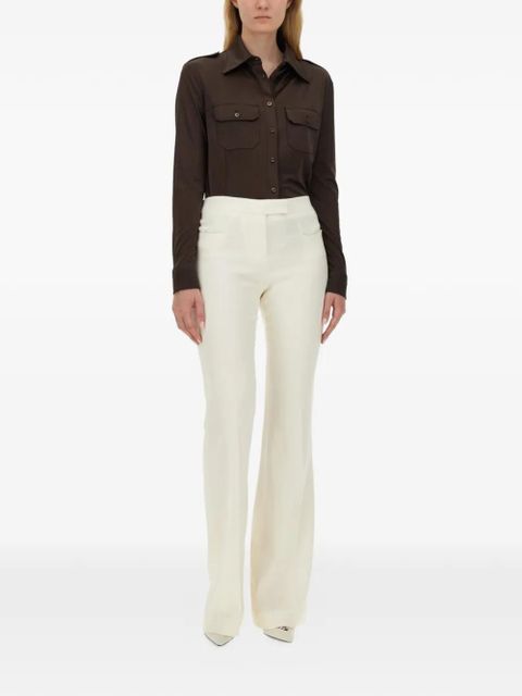 TOM FORD patch-pocket shirt - Brown - zdjęcie produktu nr 2