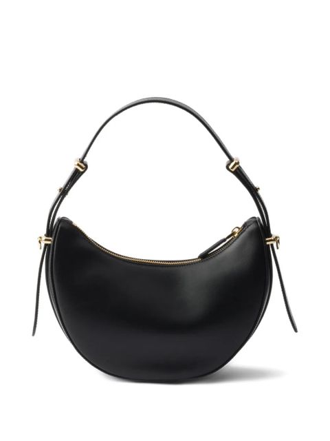 Prada mini Arqué leather shoulder bag - Black - zdjęcie produktu nr 2
