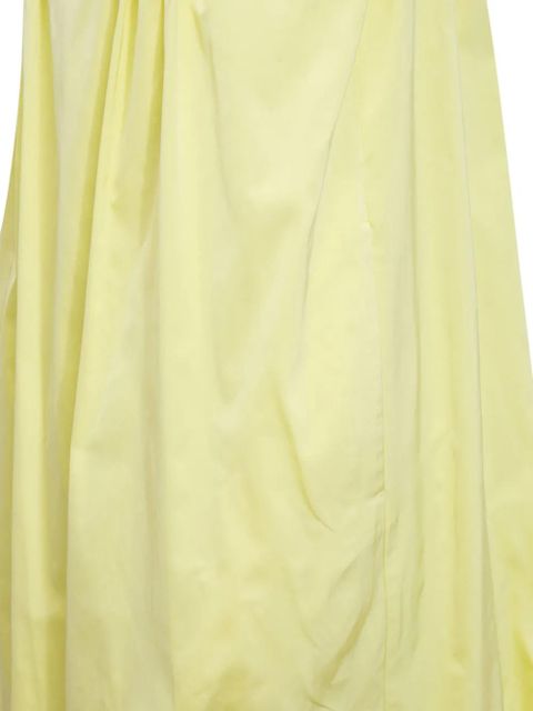 Sportmax sleeveless midi dress - Yellow