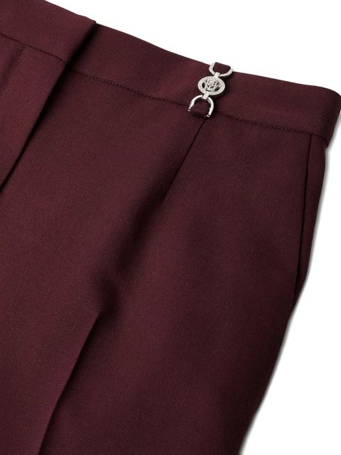 Versace embellishment trousers - Purple