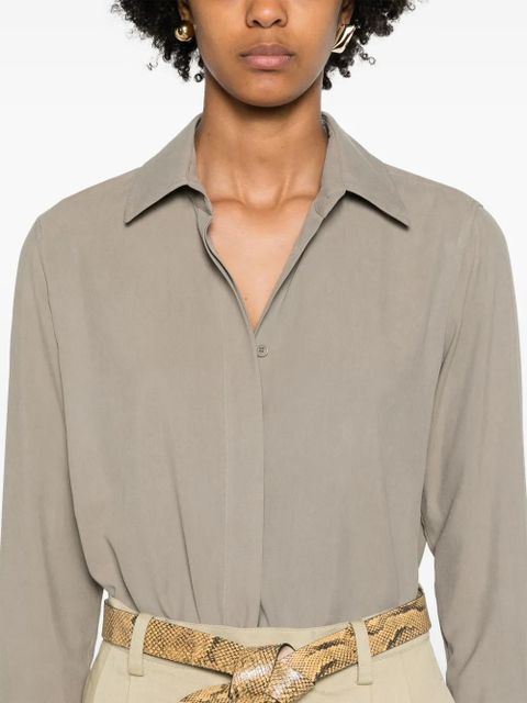Max Mara Candia silk shirt - Neutrals