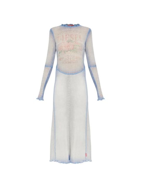 Diesel D-Anila floral print d-anila dress - Neutrals - zdjęcie produktu nr 1