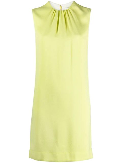 Lanvin round-neck sleeveless minidress - Yellow - zdjęcie produktu nr 1