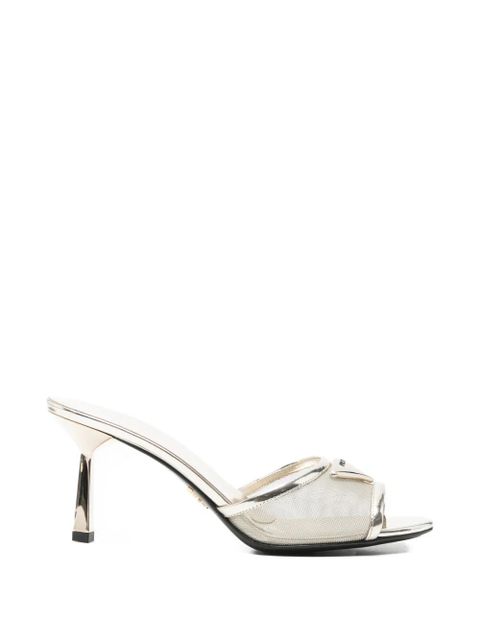 Prada metallic finish sandals - Gold - zdjęcie produktu nr 1