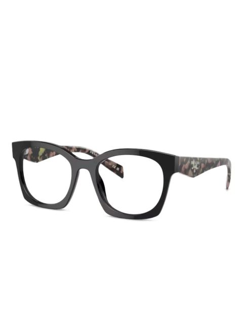 Prada Eyewear square-frame glasses - Black - zdjęcie produktu nr 1