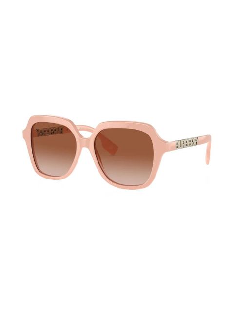Burberry Eyewear Joni logo-lettering sunglasses - Pink