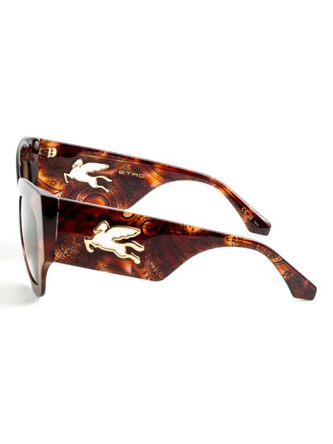 ETRO cat-eye frame sunglasses - Brown