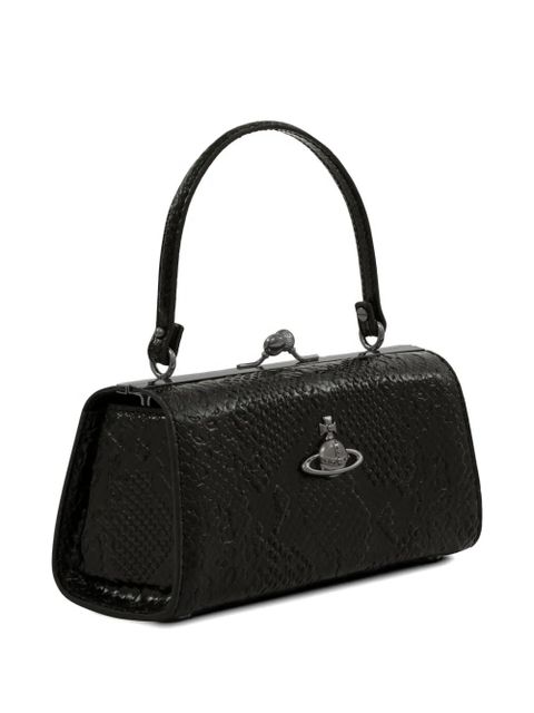Vivienne Westwood XL Dol Orb-detail tote bag - Black - zdjęcie produktu nr 2