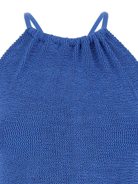 Hunza G textured swimsuit - Blue - zdjęcie produktu nr 2