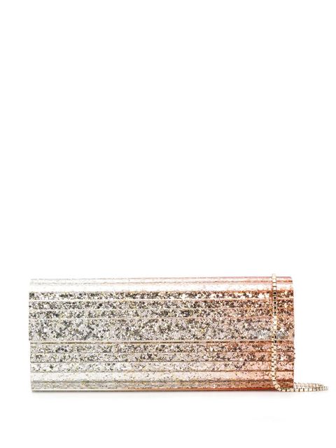 Jimmy Choo Sweetie glitter clutch - Gold - zdjęcie produktu nr 1