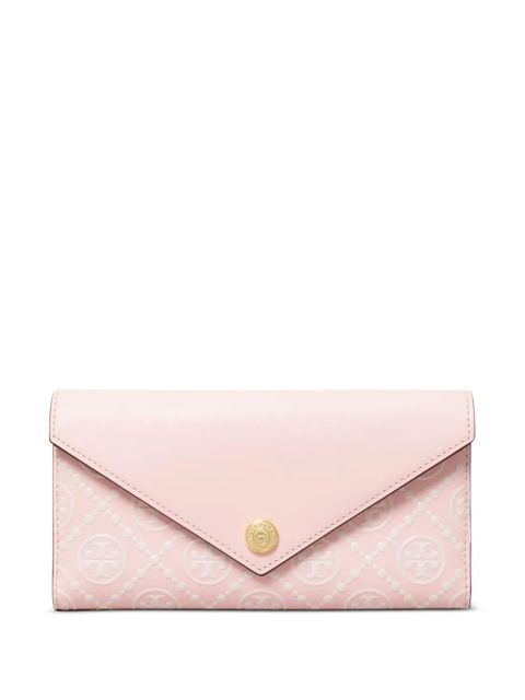 Tory Burch logo-monogram wallet - Pink - zdjęcie produktu nr 1