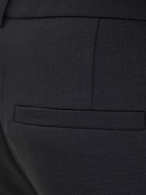 Herskind spodnie Jackmann damskie kolor czarny proste high waist 5008519