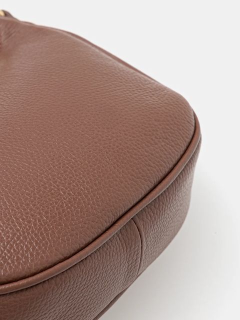 Answear.LAB torebka skórzana kolor brązowy