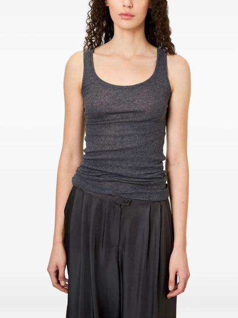 American Vintage massachusetts round-neck vest - Grey