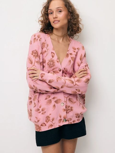 Bizuu kardigan bawełniany ROSSY