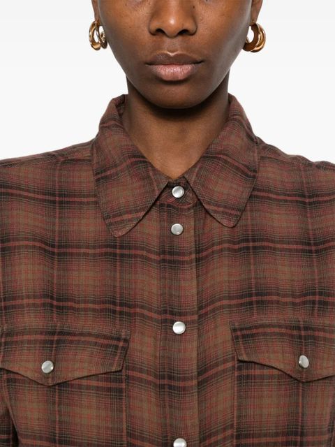 MARANT ÉTOILE Yalisa shirt - Brown