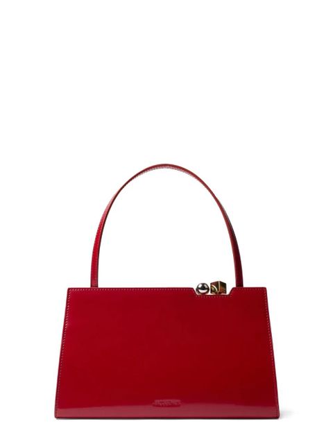 Jacquemus Le Salon logo-embossed shoulder bag - Red - zdjęcie produktu nr 2
