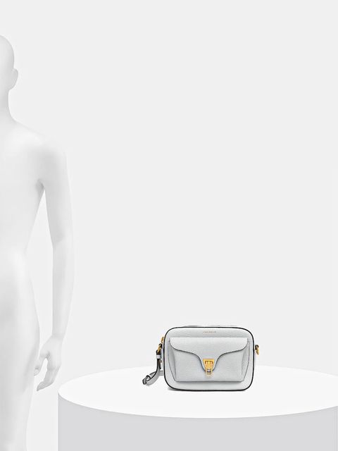 Coccinelle torebka skórzana kolor niebieski E1 MF6 15 02 01