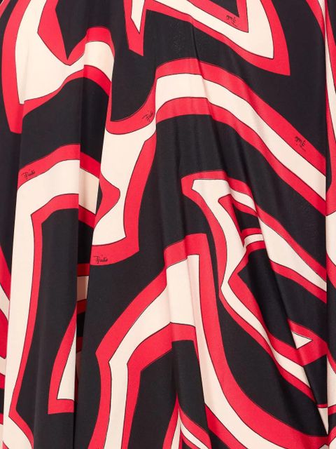 PUCCI geometric-print top - Black