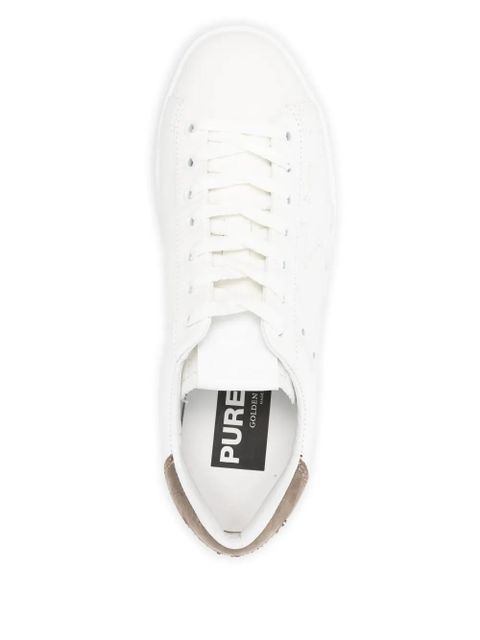 Golden Goose star-detail sneakers - White