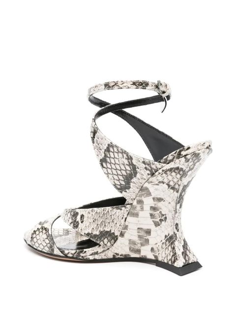 Paris Texas 110mm Laila sandals - White