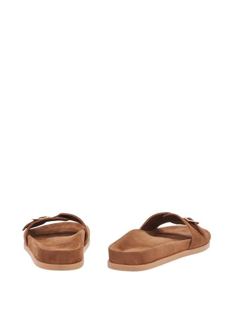 Ancient Greek Sandals buckle strap sandals - Brown