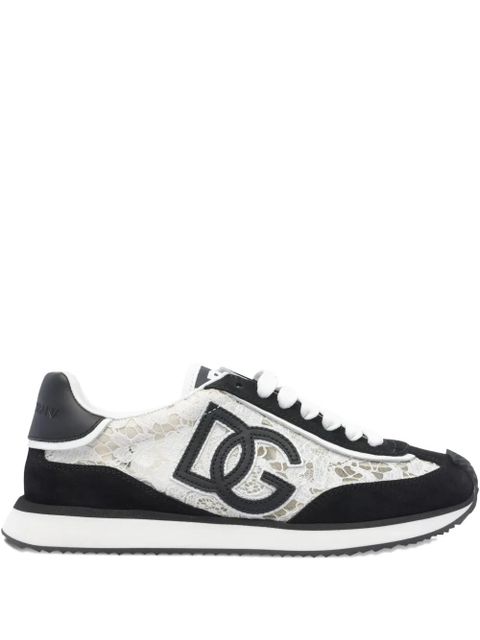 Dolce & Gabbana logo-patch sneakers - Black - zdjęcie produktu nr 1