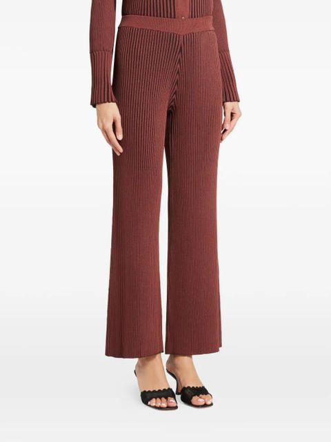 Simon Miller Val ribbed trousers - Brown - zdjęcie produktu nr 1