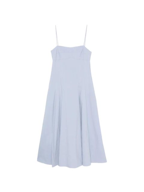 St. Agni pleated cotton dress - Blue - zdjęcie produktu nr 1