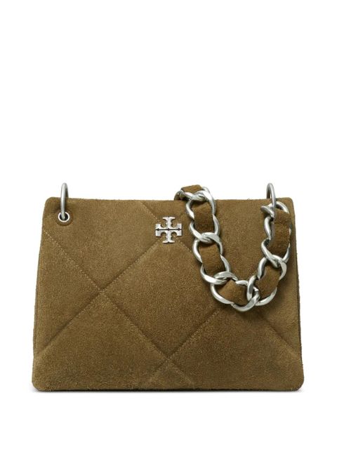 Tory Burch small Kira quilted chain shoulder bag - Brown - zdjęcie produktu nr 1