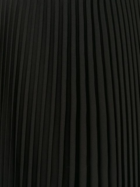 Valentino Garavani pleated midi skirt - Black
