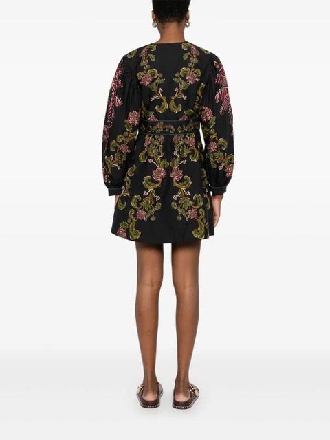 FARM Rio Ravenala mini dress - Black