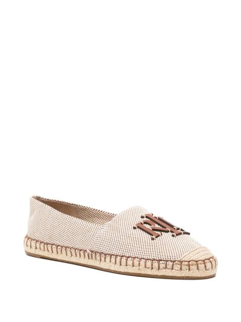 Lauren Ralph Lauren Cameryn logo-patch espadrilles - Neutrals - zdjęcie produktu nr 2