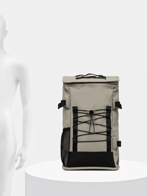 Rains plecak Trail Mountaineer Bag W3 kolor zielony duży gładki 14340