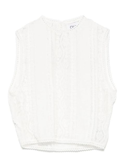 Charo Ruiz Ibiza Asteria top - White - zdjęcie produktu nr 1